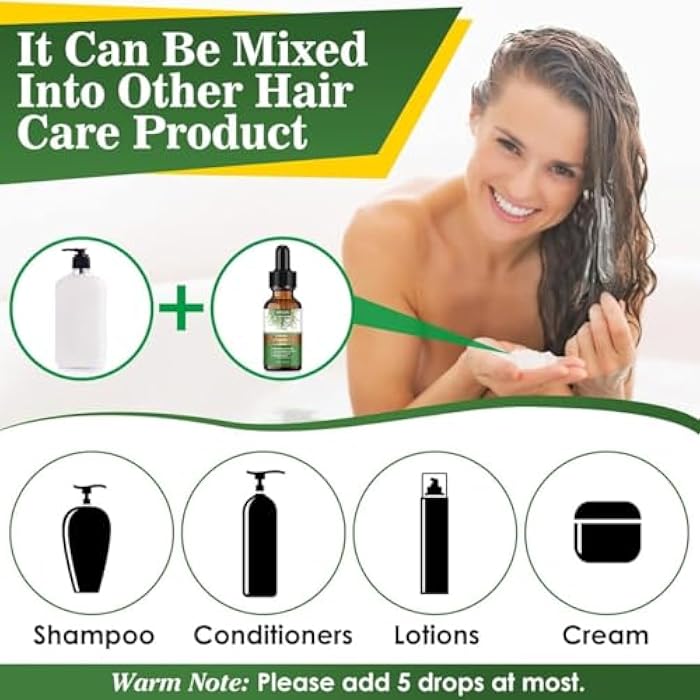 Rosemary Flourish Oil for Hair Growth and Scalp Nourishment - Flaxseed and Rosemary (30ml) - Image 2